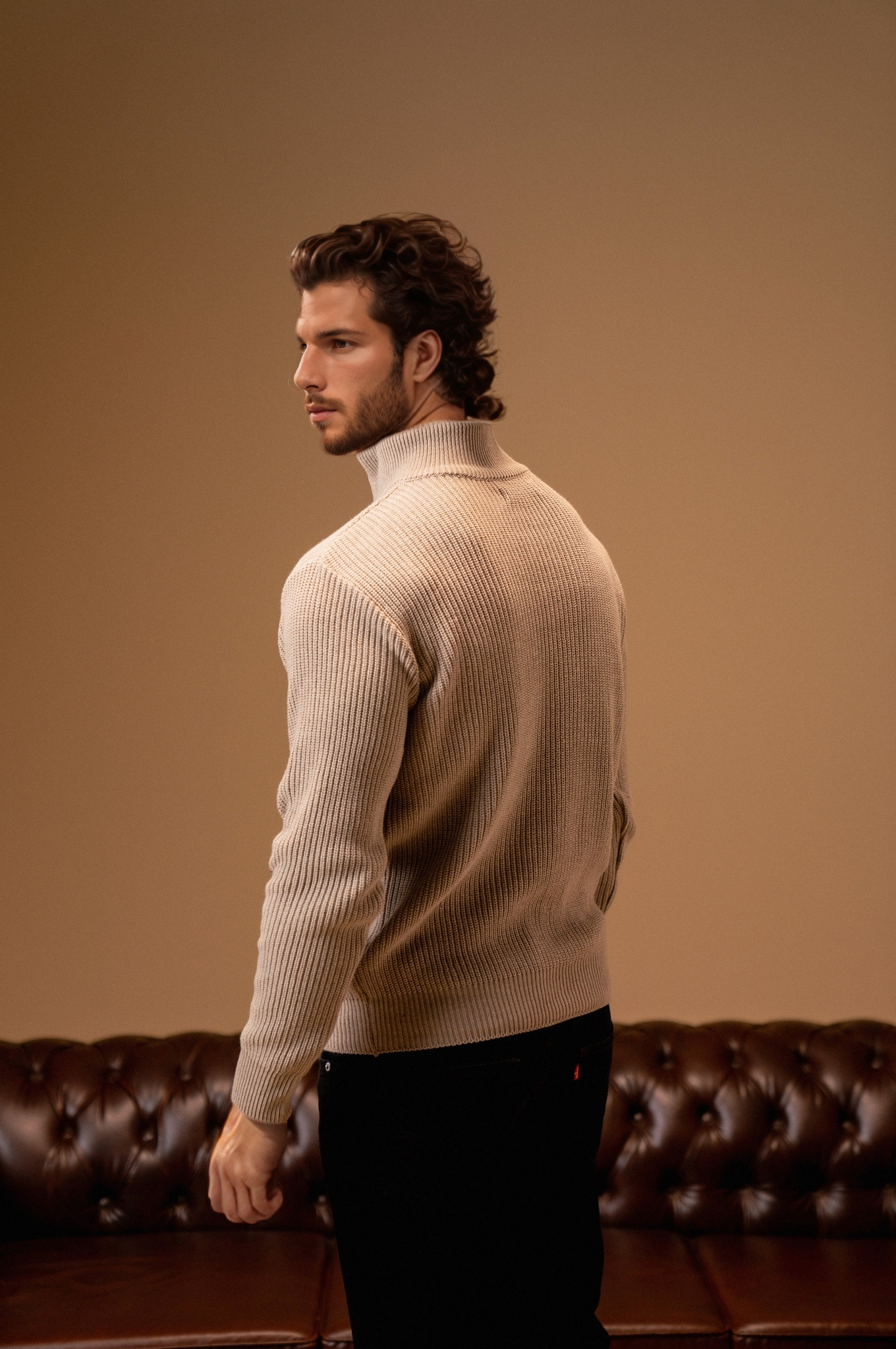 Finest Half Zip Sweater